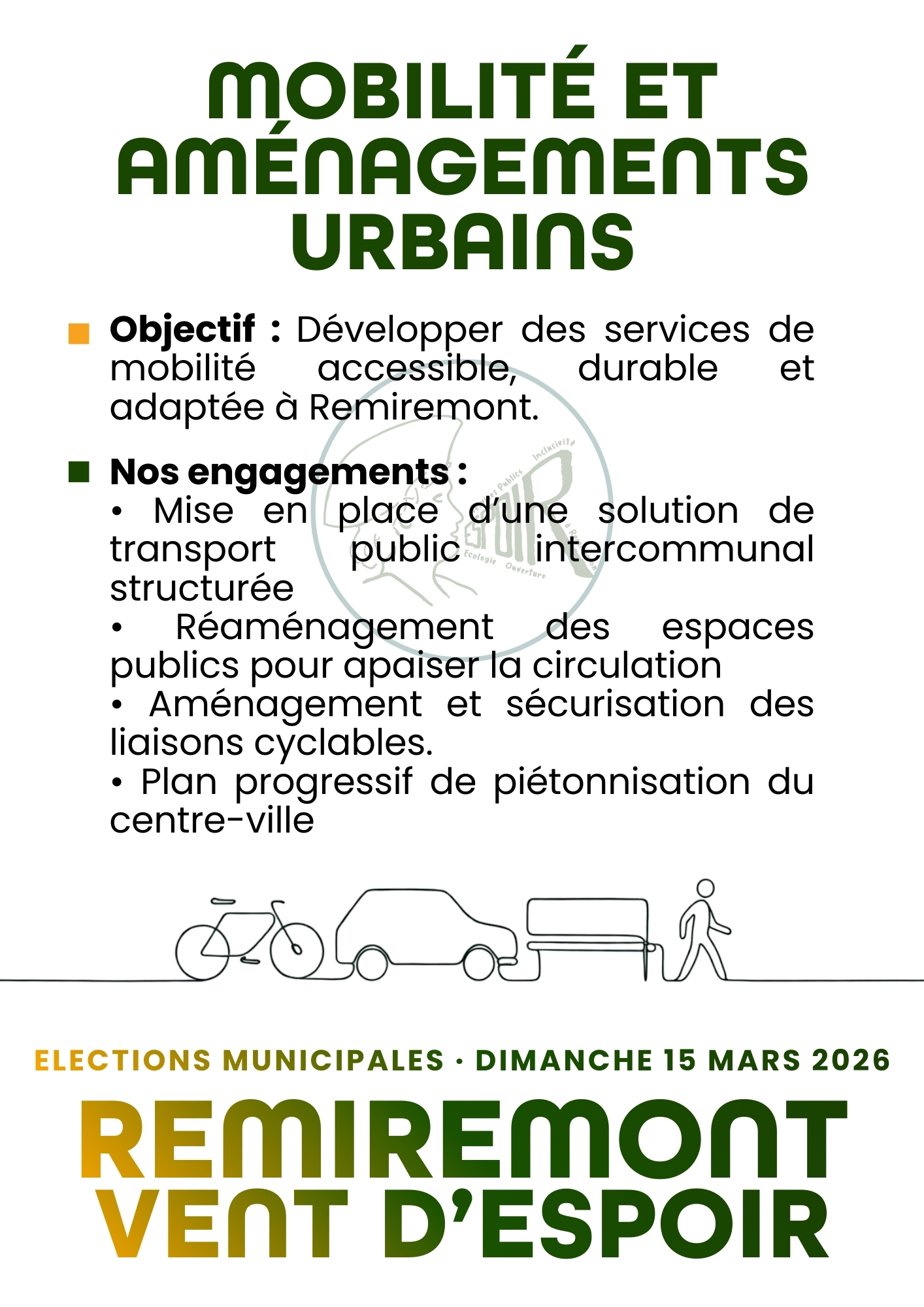 Mobilité et aménagements urbains
