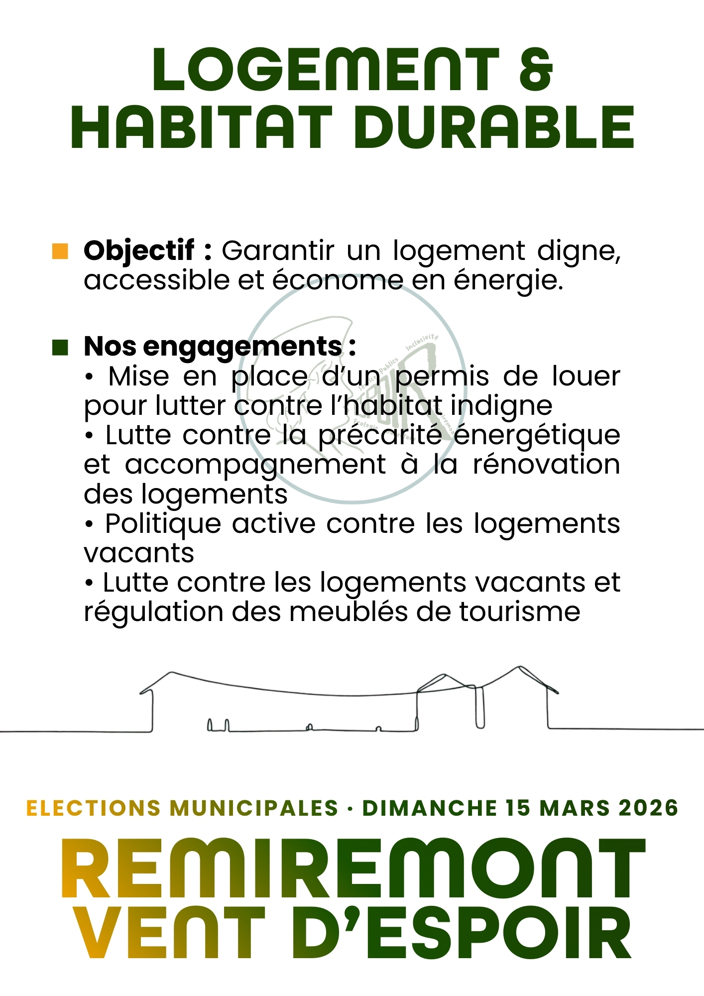 Logement & habitat durable