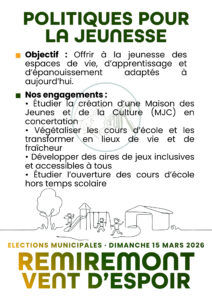 Politiques pour la jeunesse